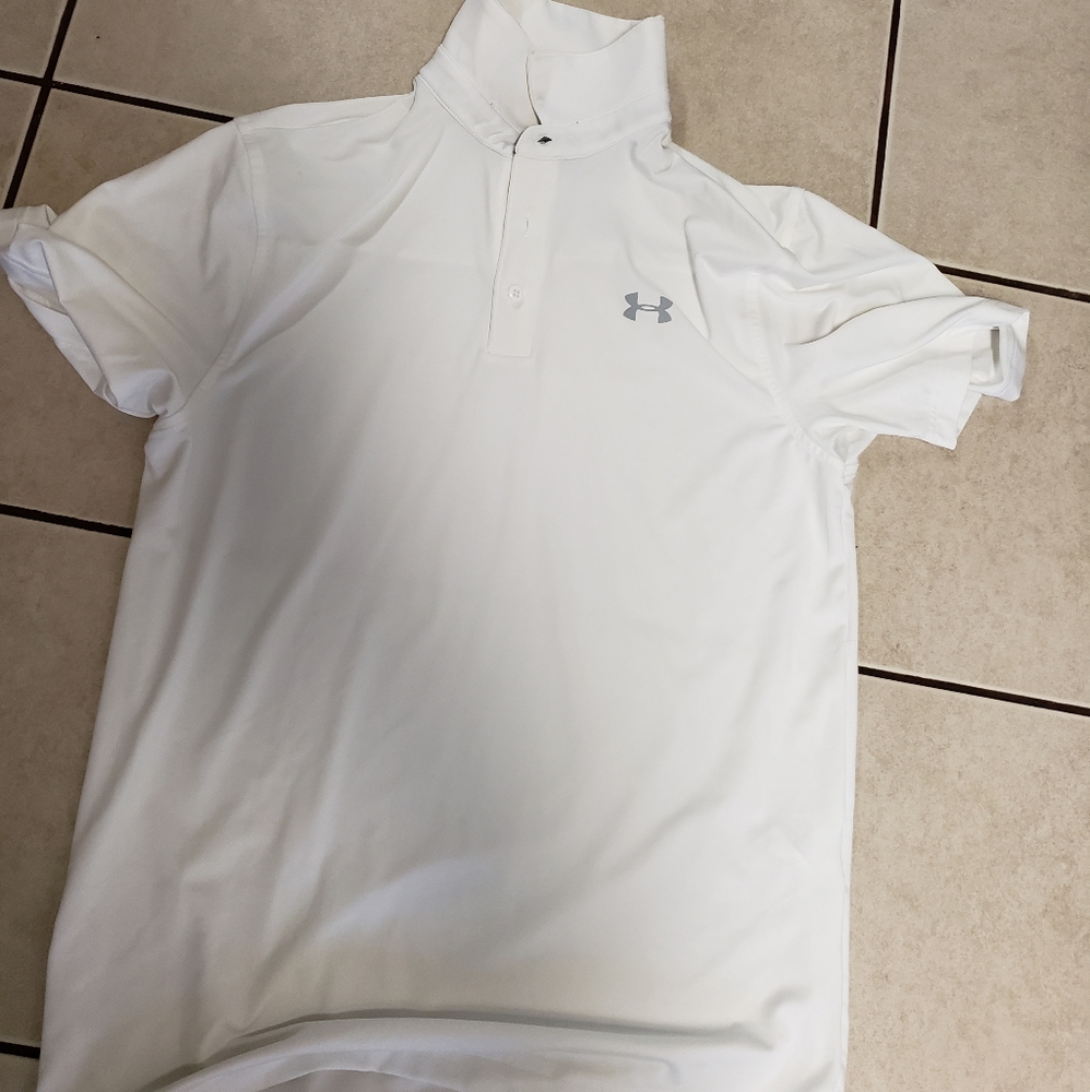 Mens under armour heat gear polo